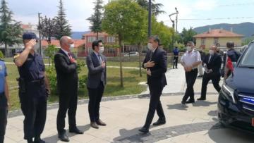 Vali Çiftçi, Dodurga’da İncelemede Bulundu