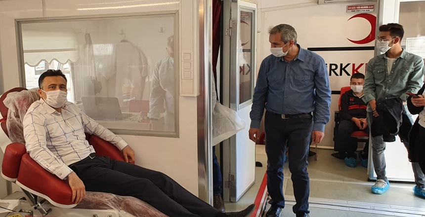 İskilip Kaymakamından Kan Bağışına Destek