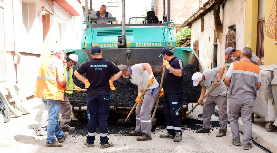 Milönü 3.Sokağın Asfaltı Yenilendi