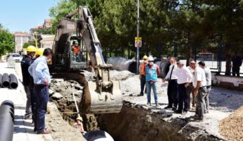 Tekceviz’in Yağmur Suyu Hattı Yenilendi