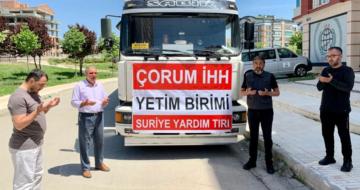 İHH’dan, İdlib’e Gıda ve Yardım Malzemesi