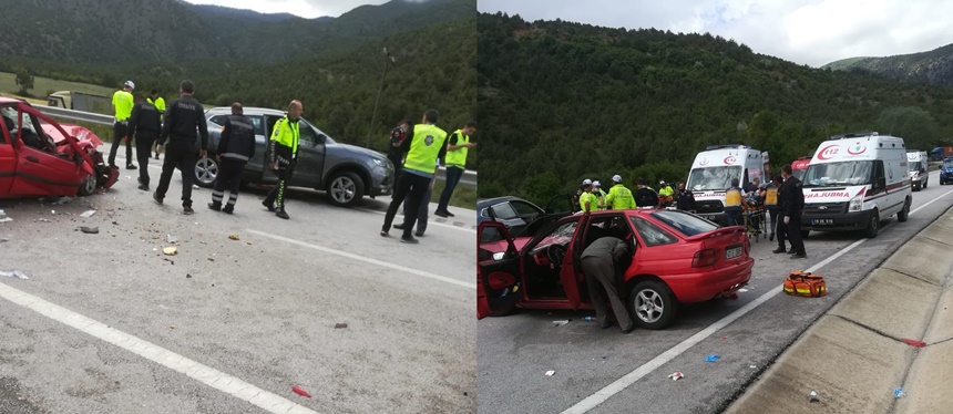 Kargı’da Zincirleme Kaza: 8 Yaralı