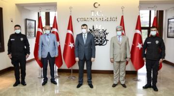 Vali Çiftçi’den,Bekçilere Başarı Belgesi