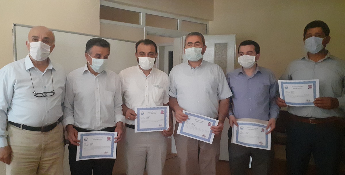 Osmancık’ta Vefa Ekibine Başarı Belgesi