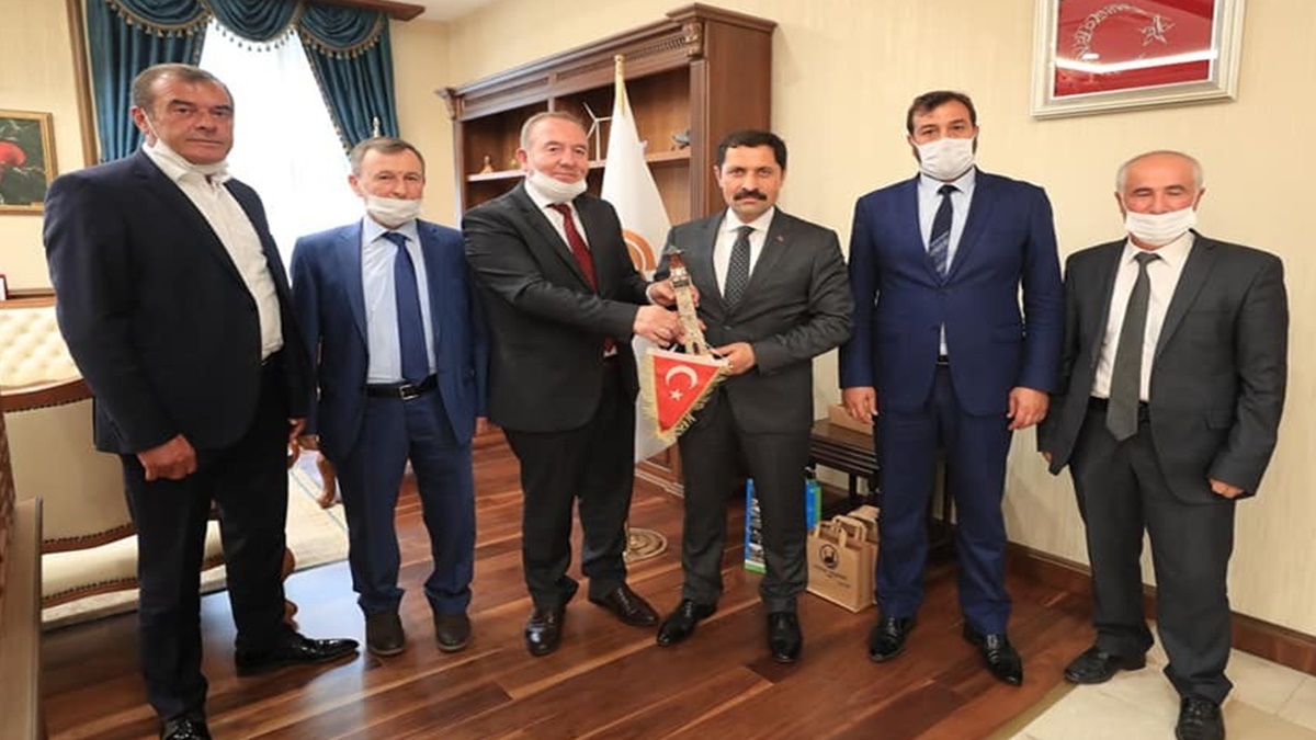 Başkan Şahiner Vali Masatlı’yı Ziyaret Etti