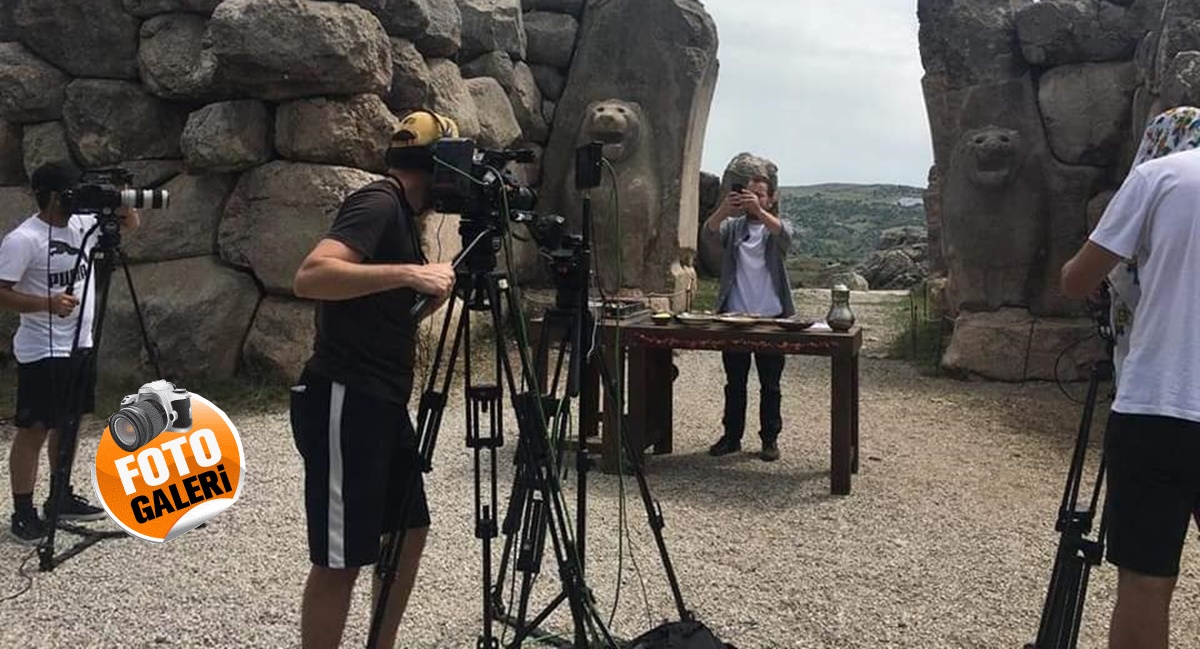 ‘Sarayın Lezzetleri’ Boğazkale’de Çekim Yaptı