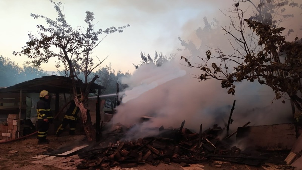 Bağ Evinde Yangın Çıktı