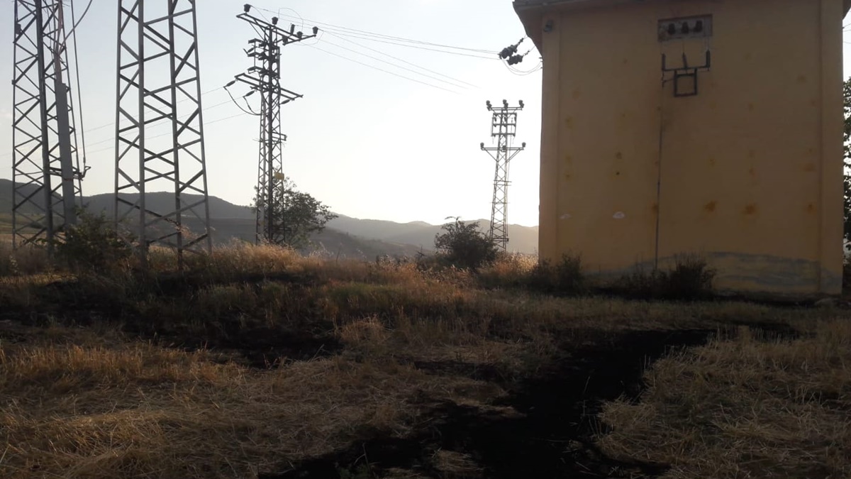 Dodurga’da Yangın Büyümeden Söndürüldü