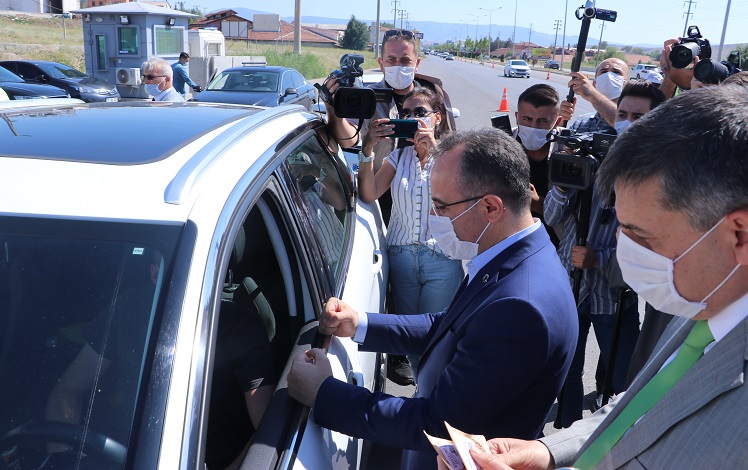 Bakan Yardımcısı Çorum’da Trafiği Denetledi