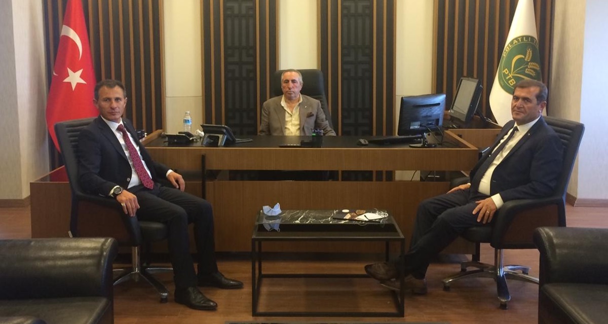 Ticaret Borsası’ndan Toplu’ya Teşekkür Ziyareti