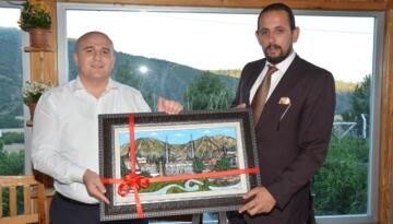 Kaymakam Taş’a Veda Yemeği