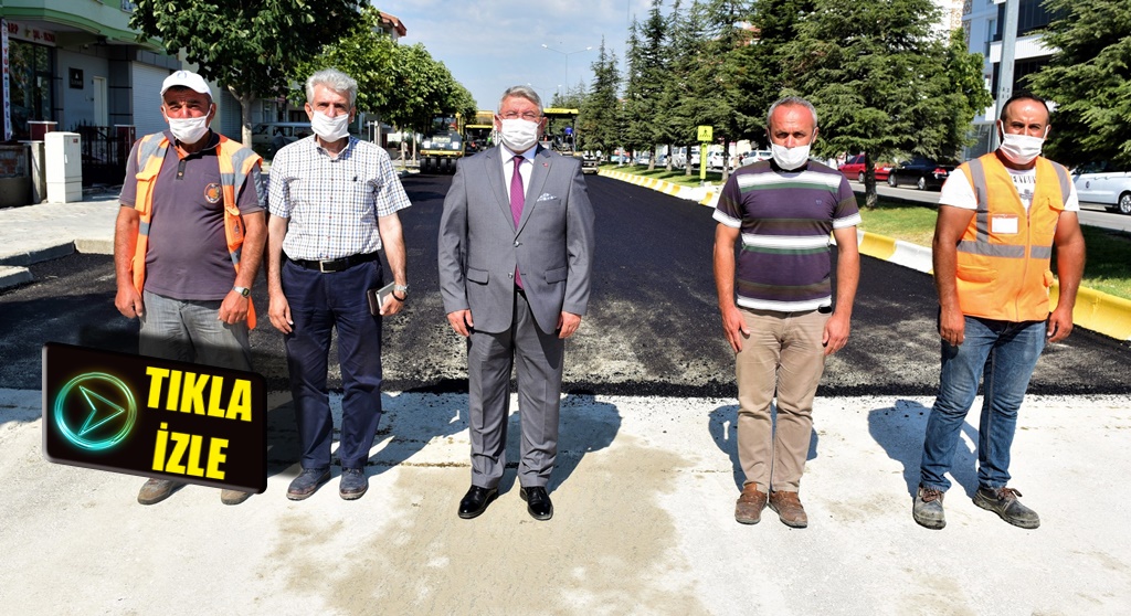 Dr. Sadık Ahmet Caddesi Yenileniyor