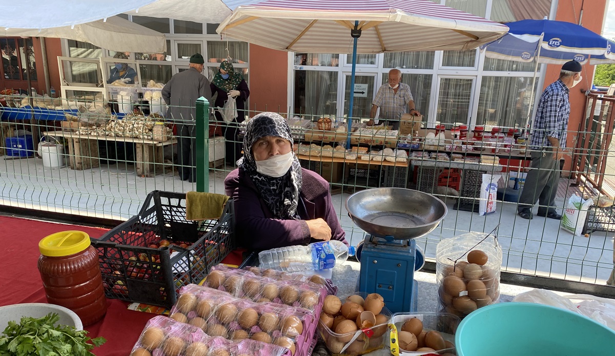 Kargı’da Yerli Pazara Yoğun İlgi