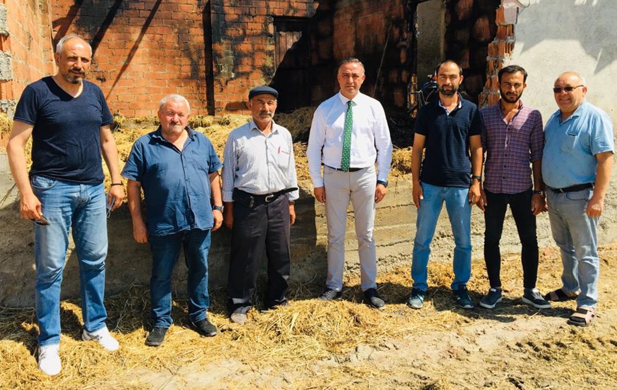 Ömerbey Köyü’ne Geçmiş Olsun Ziyareti