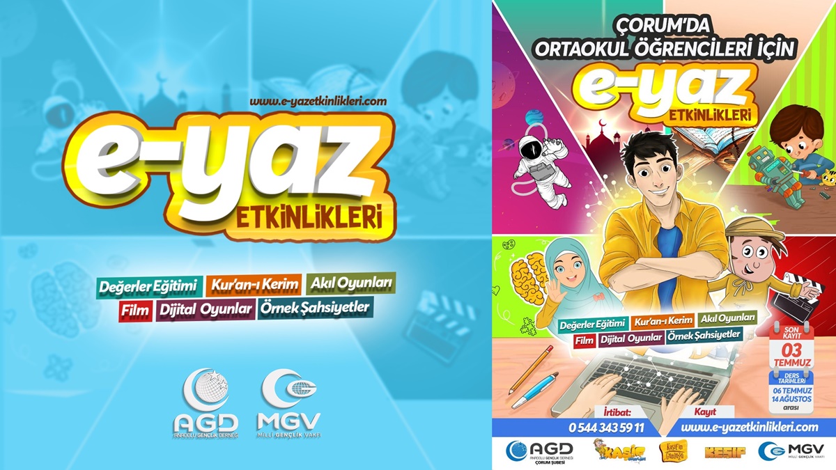 Anadolu Gençlik Derneği’nden E-Yaz Etkinliği