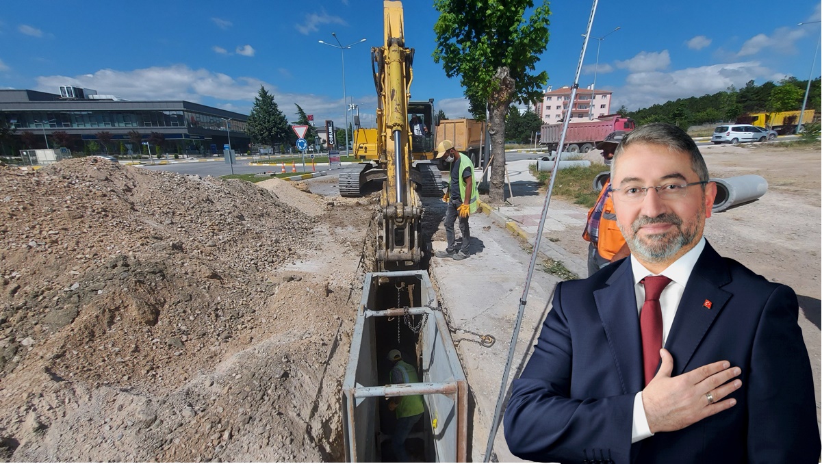 Çorum’da Alt Yapı Çalışmaları Sürüyor