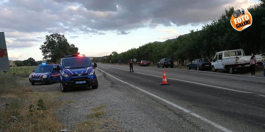 Çorum’da Zincirleme Trafik Kazası