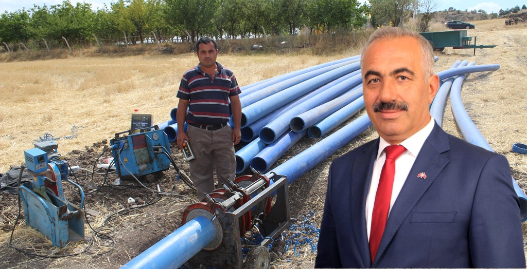 Boğazkale’de İçme Suyu Hatları Yenileniyor