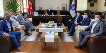 DEVA Partisin’den Başkan Aşkın’a Ziyaret