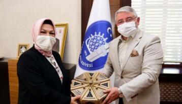 Başkan Döğücü’den Başkan Aşğın’a Ziyaret