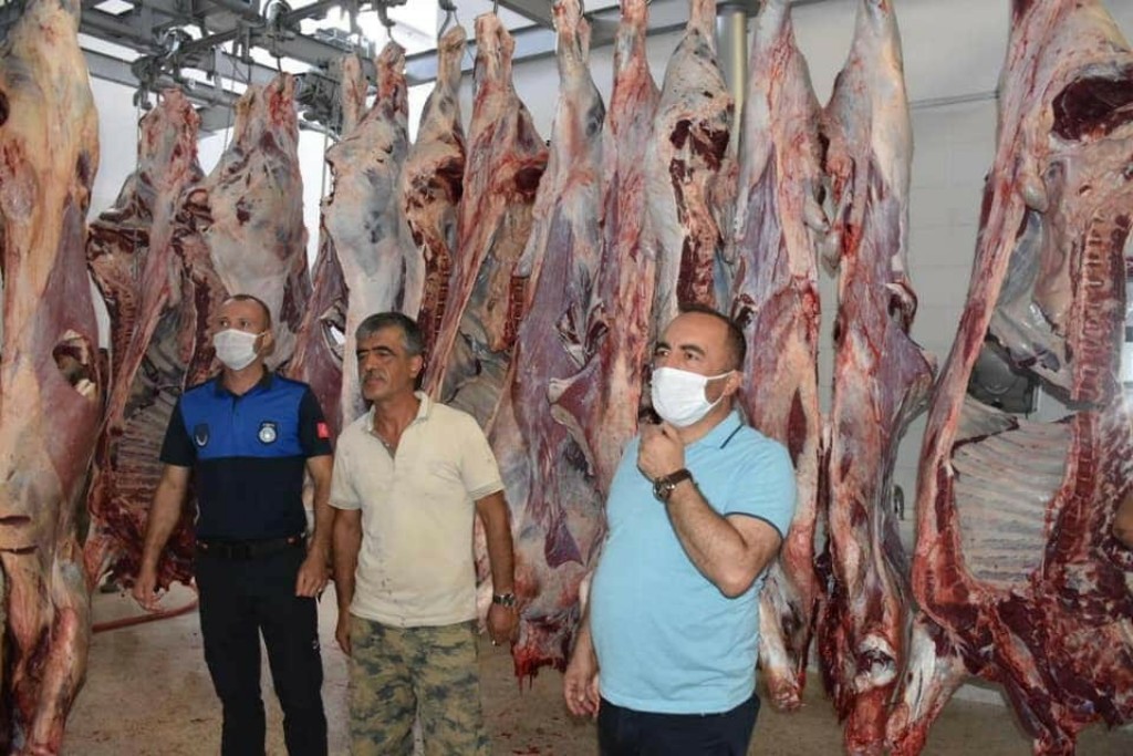 Başkan Sülük, Mezbahaneleri İnceledi