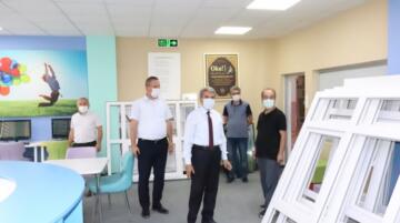 Yakup Sarı Sungurlu’da Okulları İnceledi