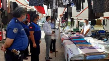 Kaymakam Pazarı Denetledi