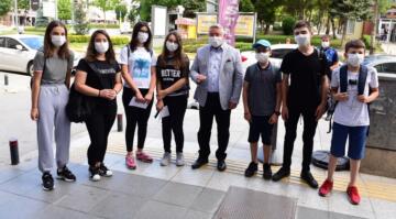 “Lütfen Maskemizi Takalım”