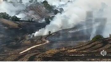 Çorum’da Anız Yangını Felaket Getirdi