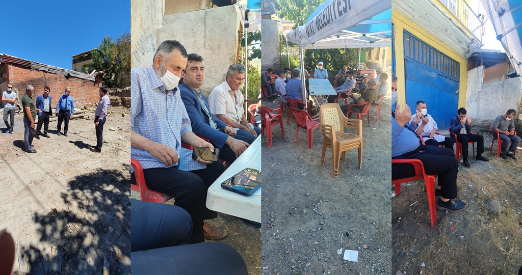 Deva Partisi’nden Çetin Ailesine Taziye Ziyareti