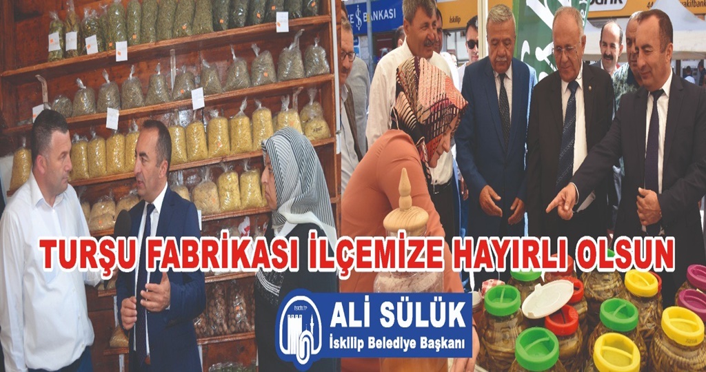İskilip’te Turşu Fabrikası Kuruluyor