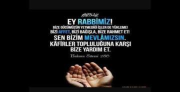 SEN BİZİM MEVLAMIZSIN…