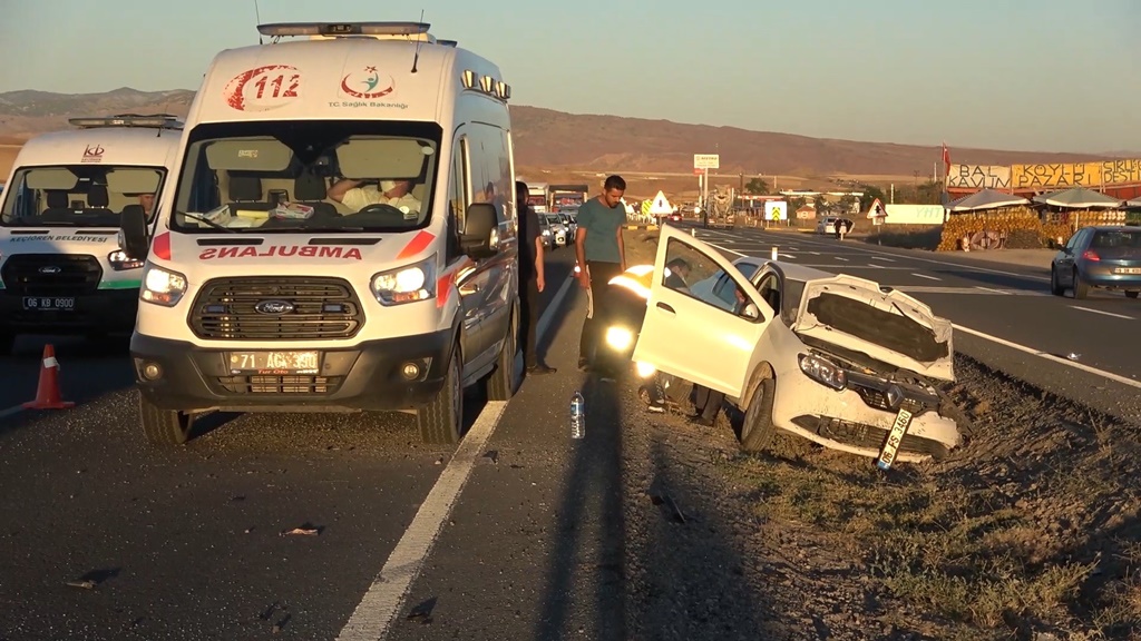 Çorum Yolunda Kaza: 1’i Çocuk  Kişi Yaralı