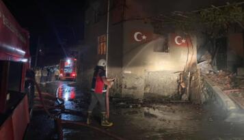 Örenseki Köyü’nde Yangın Çıktı