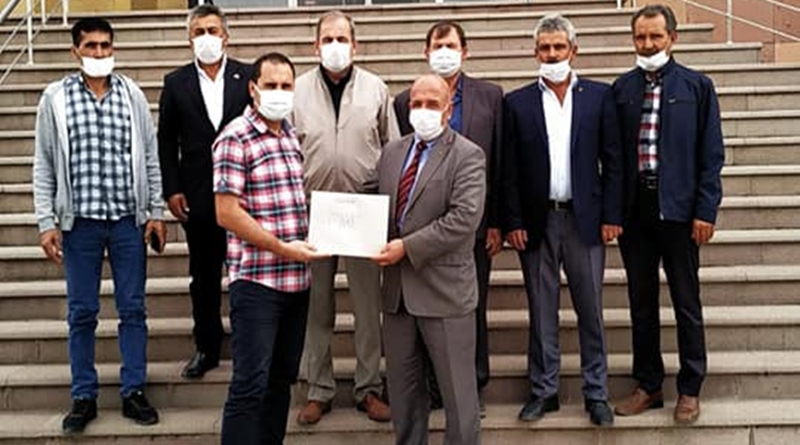 MHP’de Güneş Mazbatasını Aldı