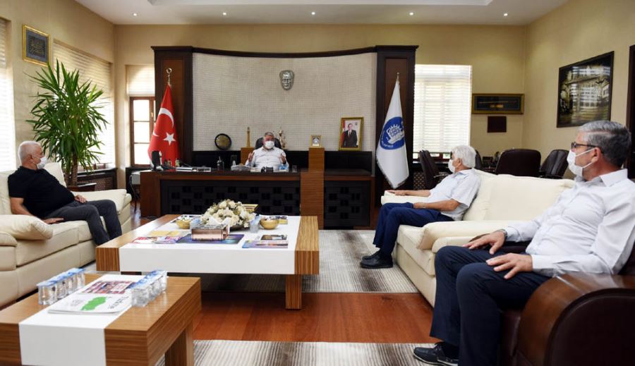 Muhtarlardan Aşgın’a Teşekkür Ziyareti