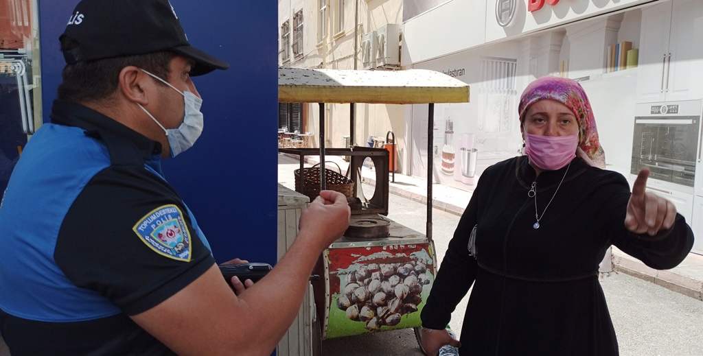 Maske Takmadı, Ceza Yemekten Kurtulamadı