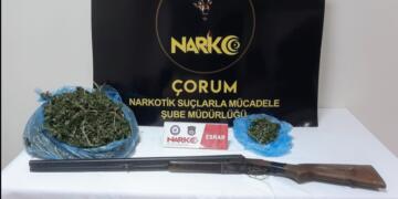 Çorum’da Uyuşturucu Operasyonu
