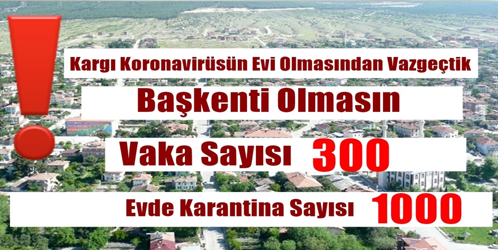 Koronavirüs Kargı’da Hızla Yayılıyor