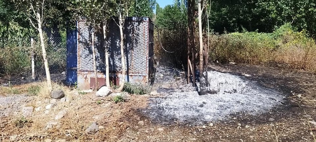 Osmancık’ta Trafo Yangını