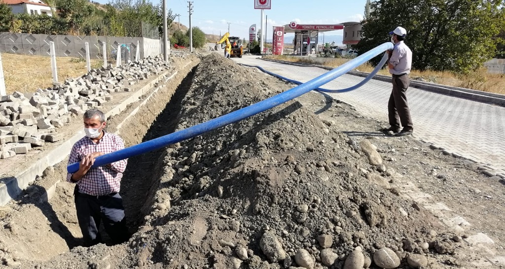 Bayat’ta Alt Yapı Çalışmaları Devam Ediyor