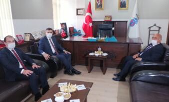 Vali Çiftçi’den Başkan Ünlü’ye Ziyaret