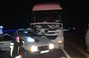 Otomobil TIR’la Çarpıştı: 1 Ölü