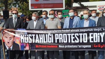 Çorum’dan Macron’a Tepki Verdiler