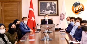 Vali Çiftçi, Tecrübelerini Öğrencilerle Paylaştı