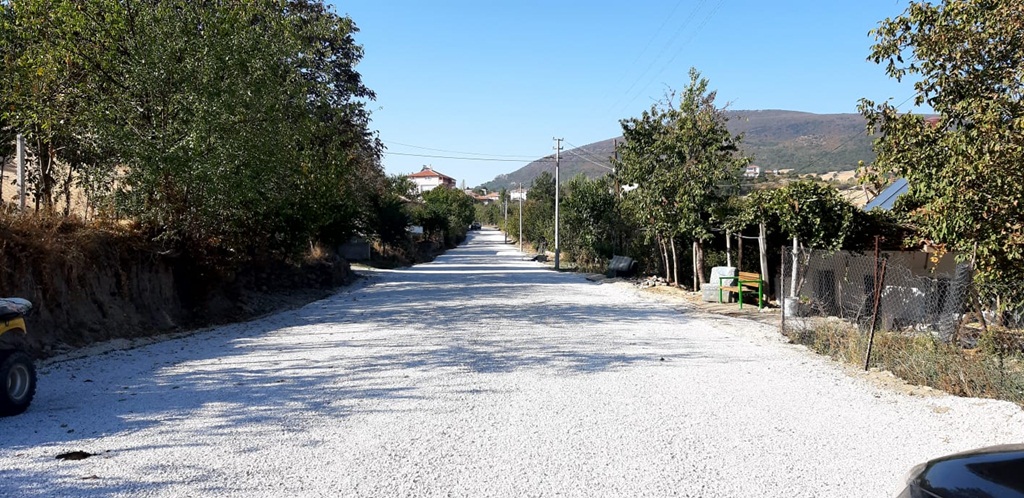 Ortaköy’de Asfalt Çalışmaları Sürüyor