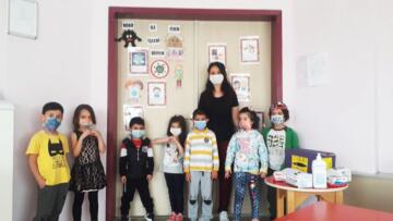 İkbalevler Anaokulu’ndan “Miko ile Tijen, İşleri Hijyen” Projesi