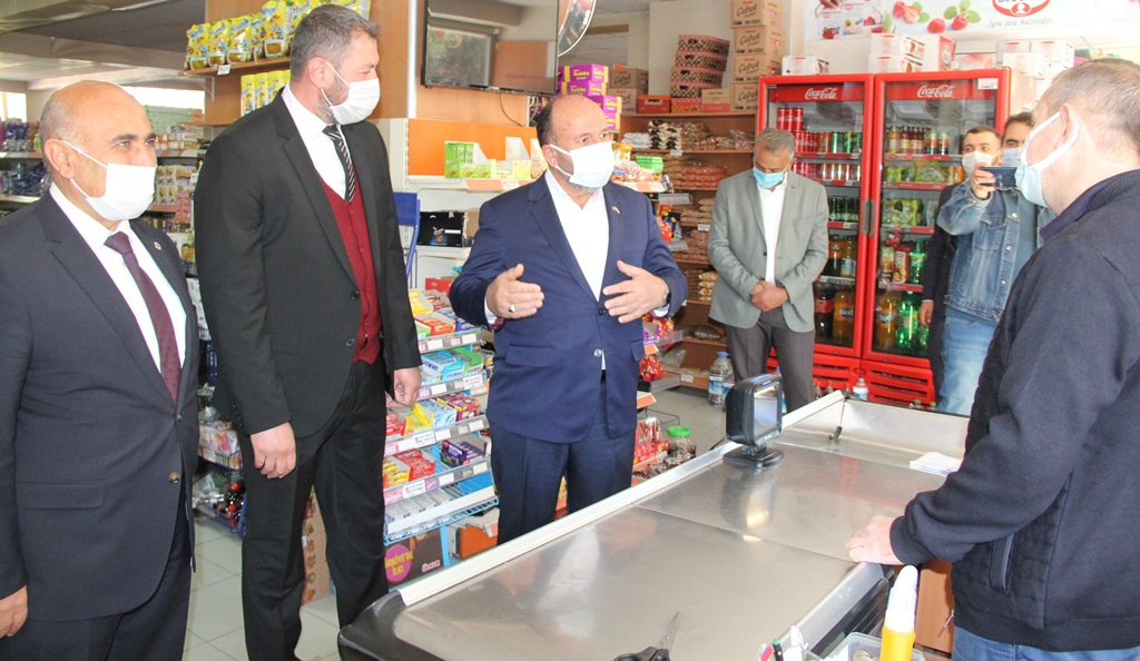 Milletvekili Kavuncu’dan Esnaf Ziyareti