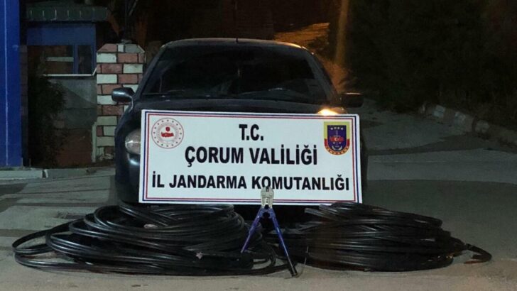 Jandarmanın Dikkati Hırsızı Yakalattı