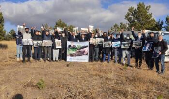 Başbuğun Fidanları Toprakla Buluştu